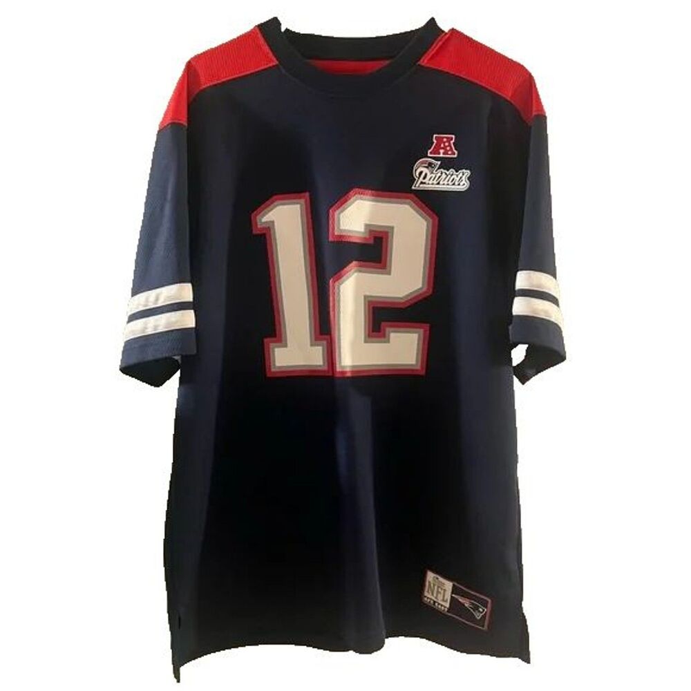 Tom Brady New England Patriots AFC East #12 Jersey Men’s Large - EUC